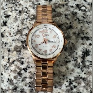 Fossil Rose Gold Men’s Size Watch